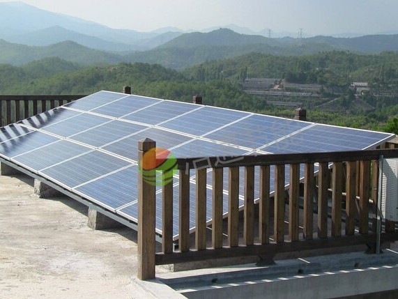 别墅4.5KW屋顶太阳能光伏发电项目