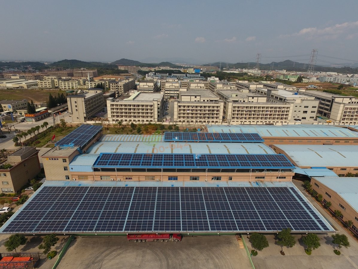 工厂100KW太阳能光伏并网发电项目