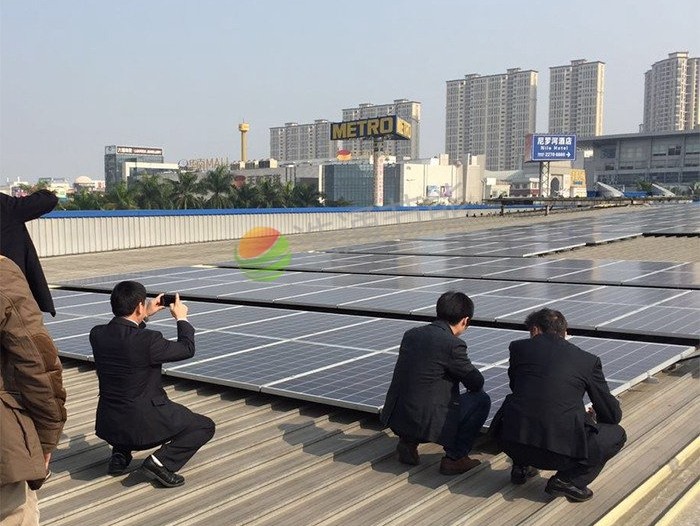 商场480KW太阳能光伏发电项目