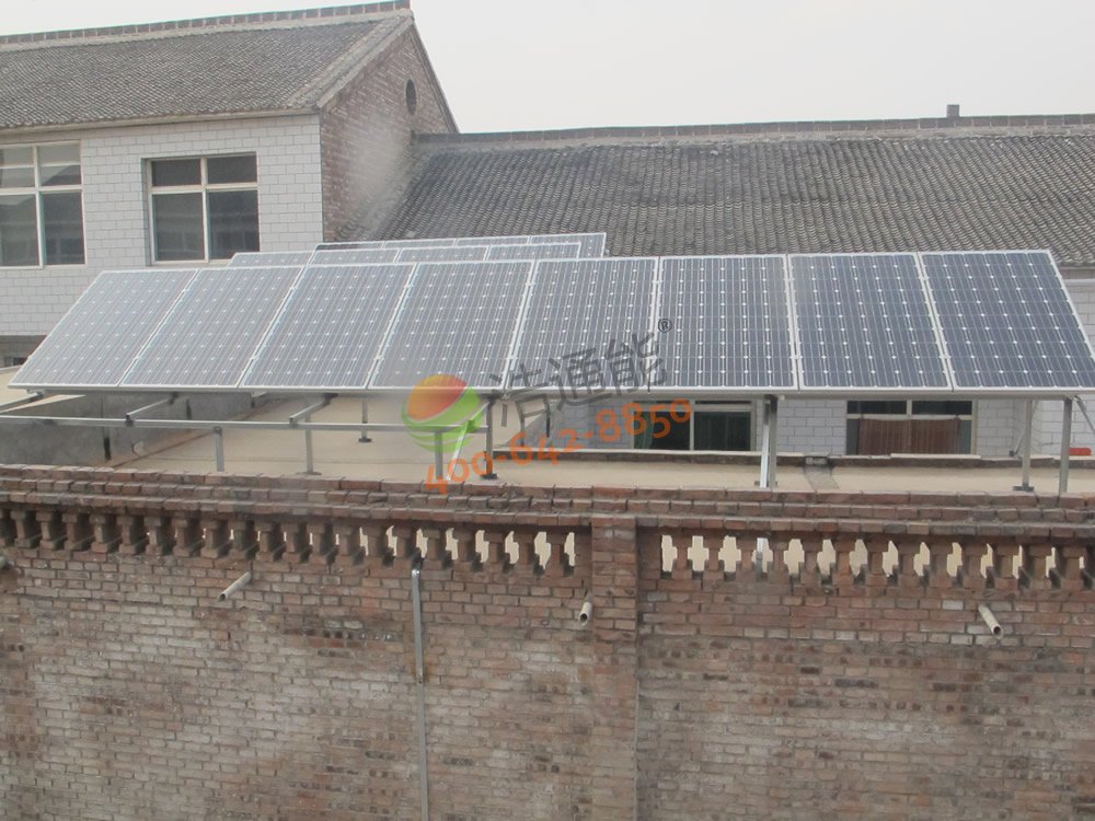 惠州自建房屋顶4kw太阳能光伏发电