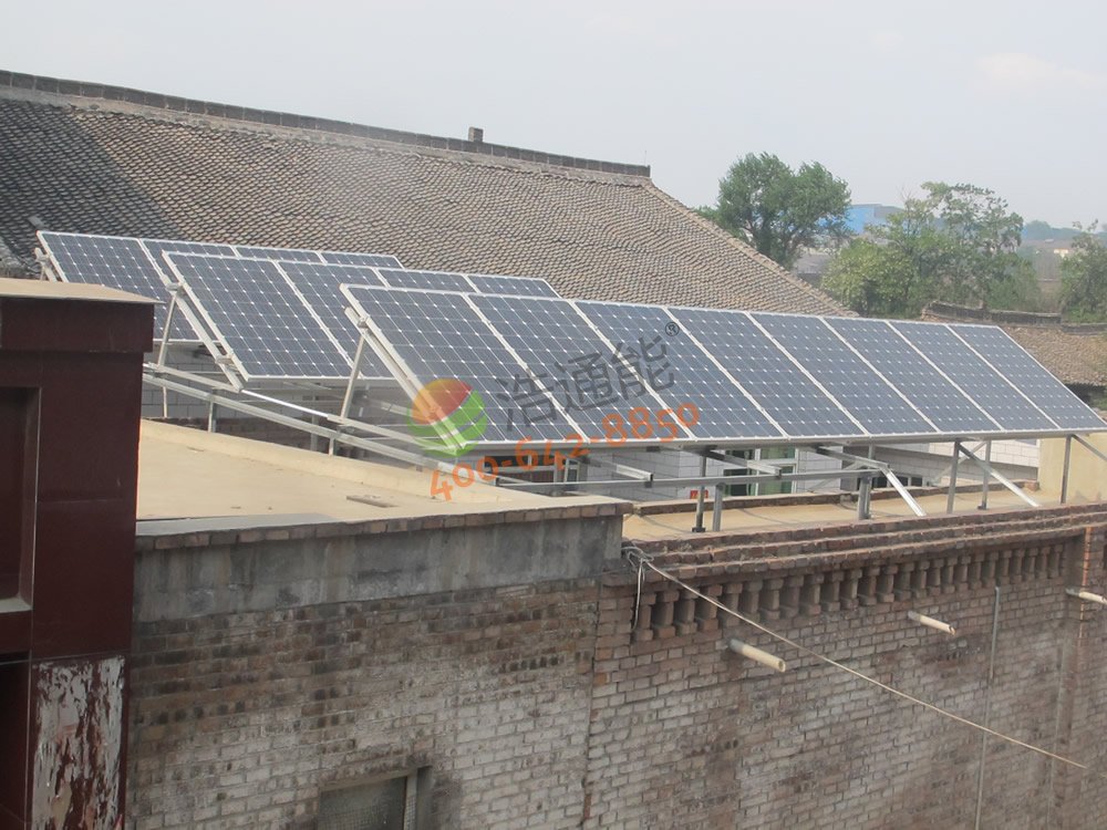 惠州自建房屋顶4kw太阳能光伏发电