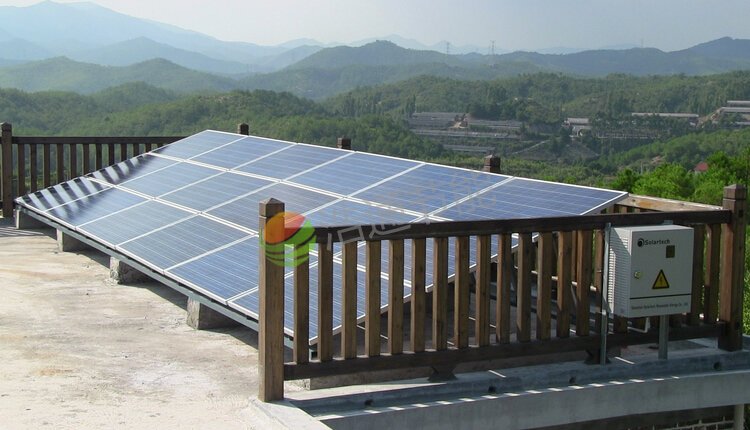 惠州湖镇黄总别墅4.5KW屋顶太阳能光伏发电项目